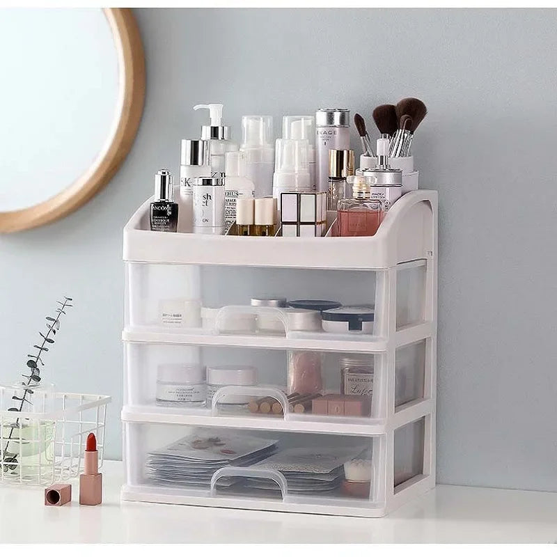 Premium Multi-Drawer Storage Organizer | Makeup, Jewelry & Desk Organizer