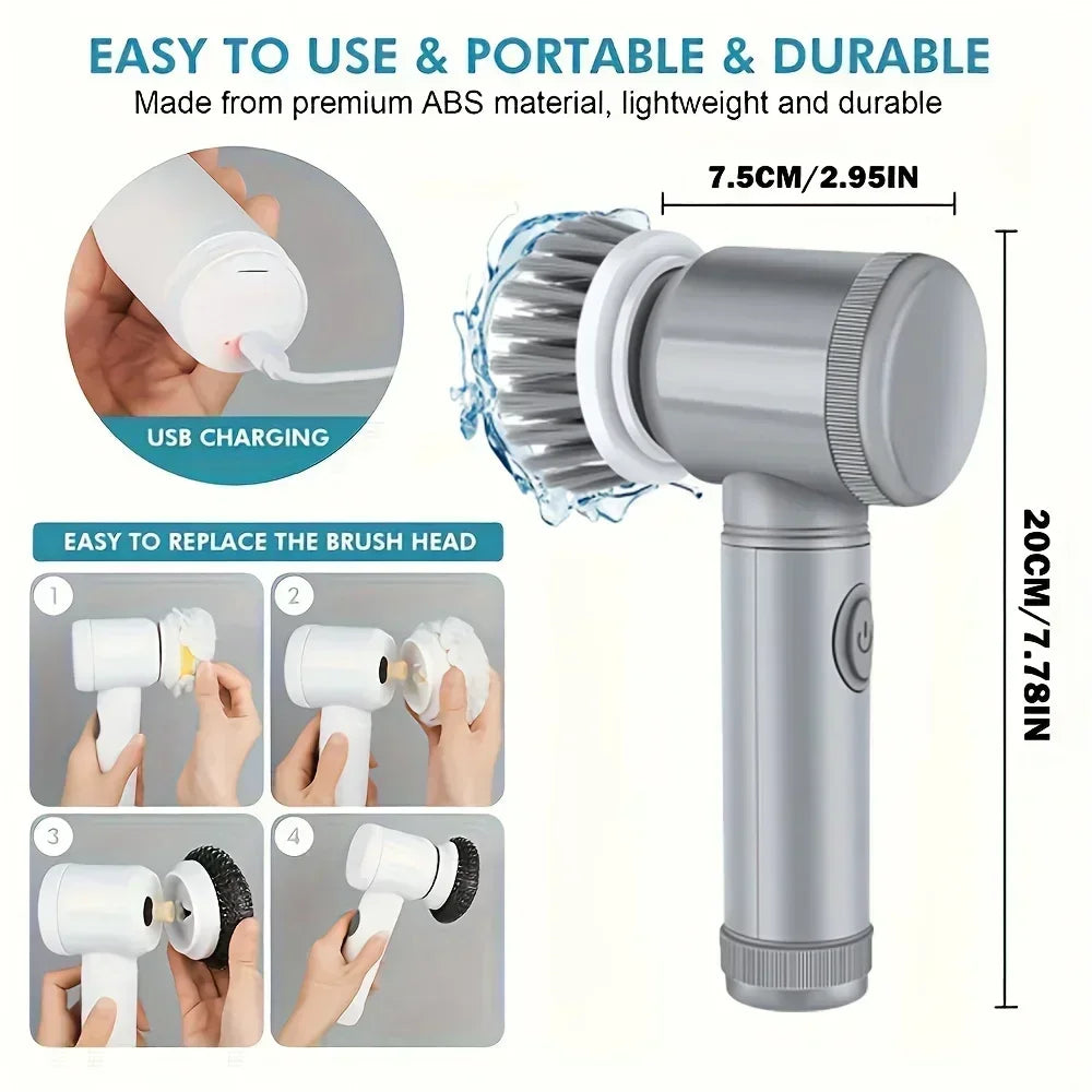 🧼 NeatNest™ Cordless Electric Spin Scrubber Pro
