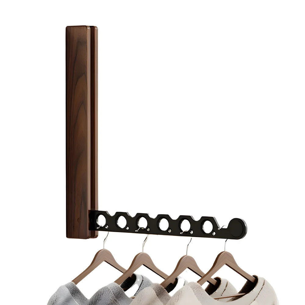 Premium Foldable Wall-Mounted Clothes Drying Rack