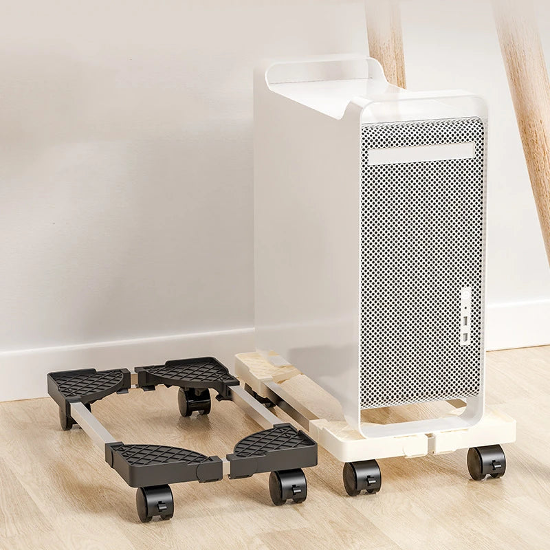 Premium Adjustable PC Tower Stand with Wheels | NeatNestGo™