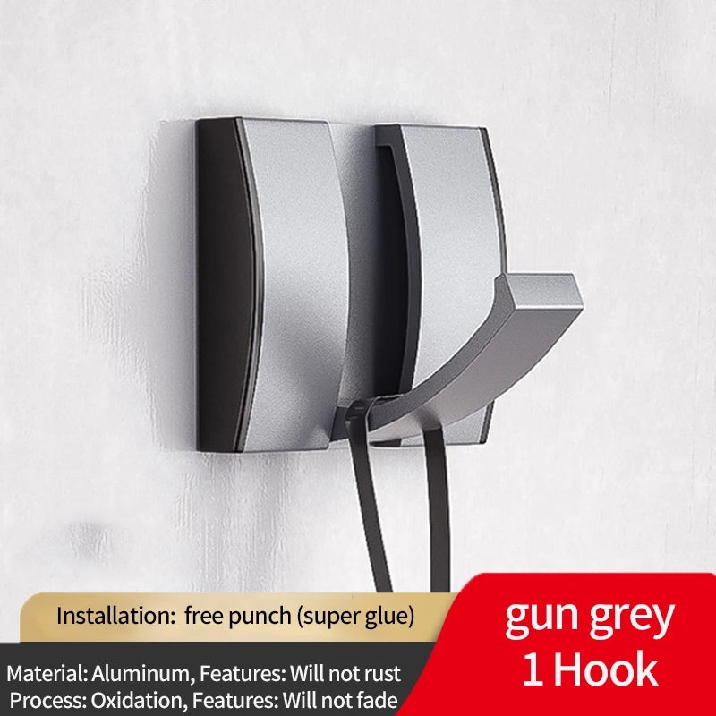 Premium Folding Wall Hook Rack | Space-Saving Coat & Key Organizer