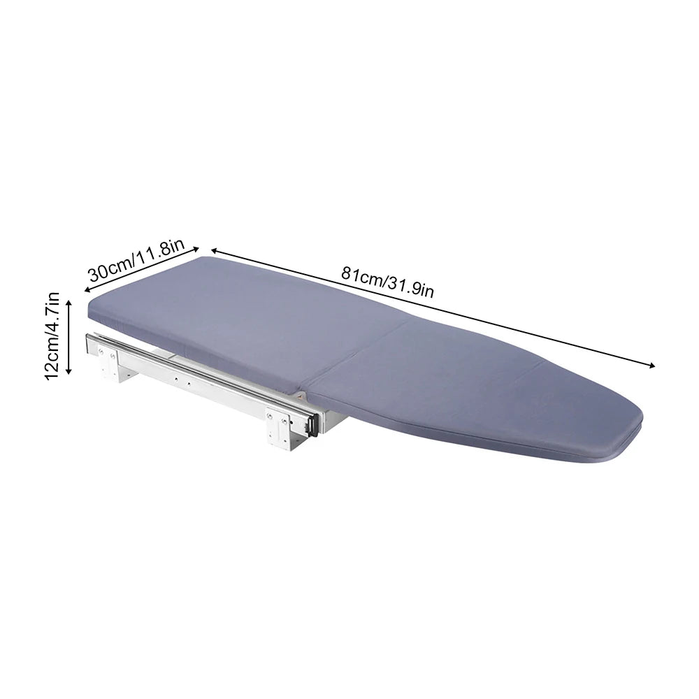 NeatNest™ Retractable Pull-Out Ironing Board – Hidden Cabinet Space Saver