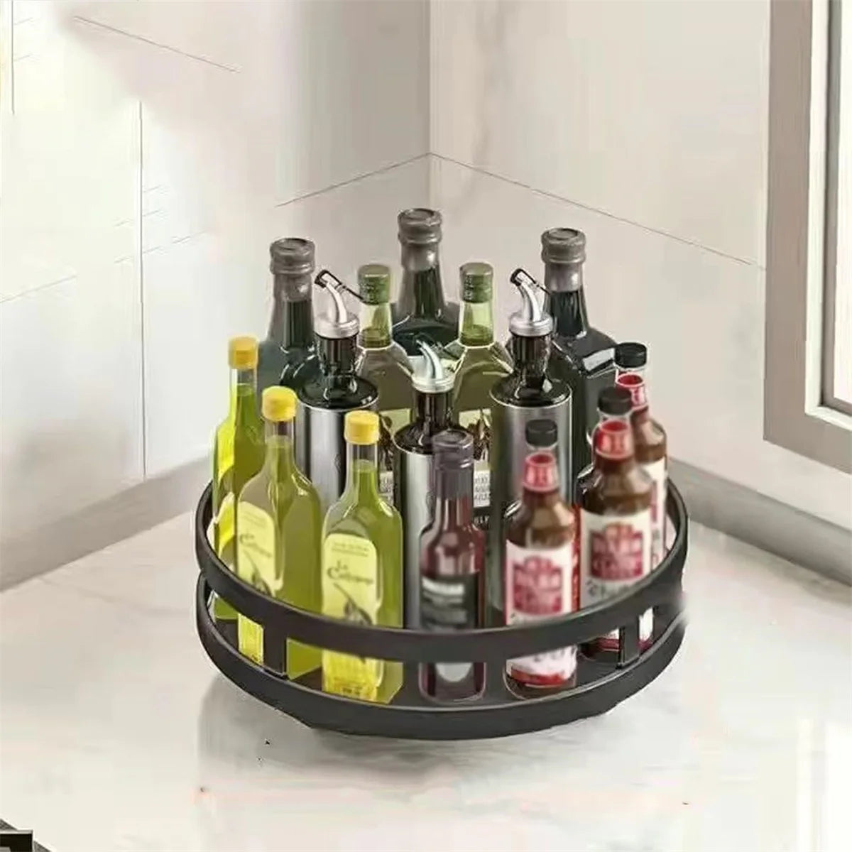 Premium 360° Rotating Spice Organizer