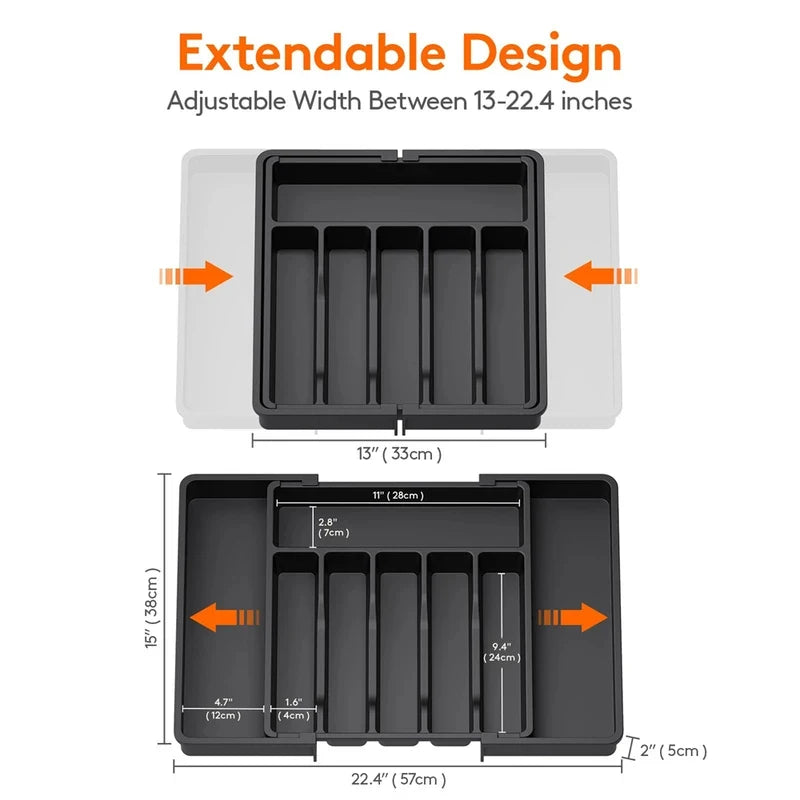 Premium Expandable Cutlery Drawer