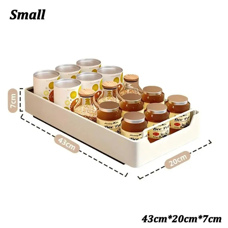 Premium Pull-Out Cabinet Organizer Tray