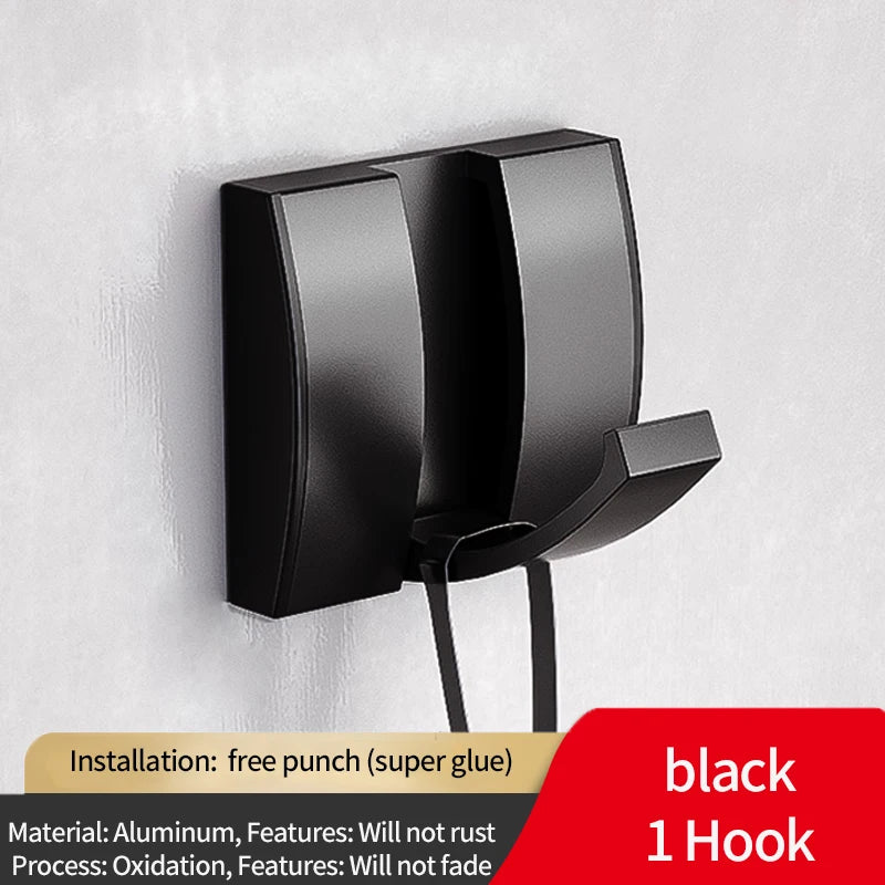 Premium Folding Wall Hook Rack | Space-Saving Coat & Key Organizer