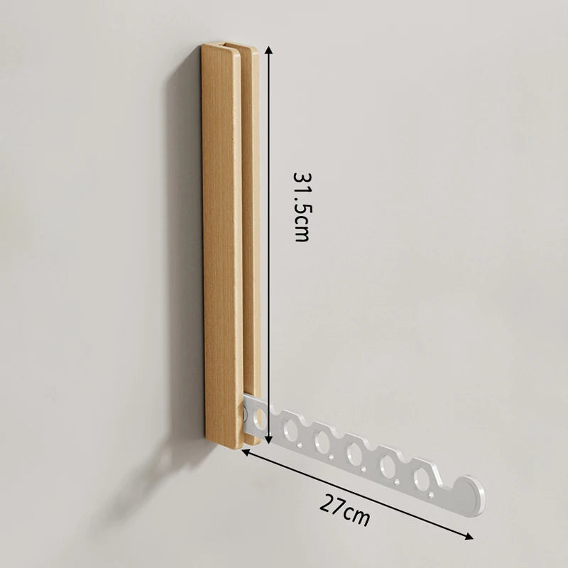 Premium Foldable Wall-Mounted Clothes Drying Rack