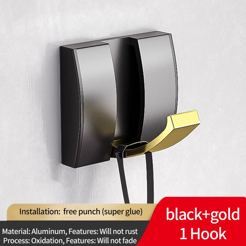 Premium Folding Wall Hook Rack | Space-Saving Coat & Key Organizer