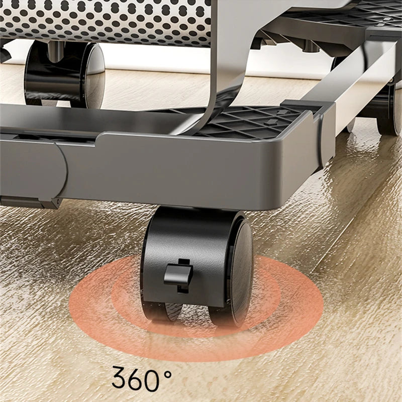 Premium Adjustable PC Tower Stand with Wheels | NeatNestGo™
