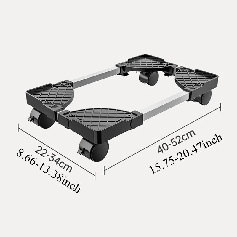 Premium Adjustable PC Tower Stand with Wheels | NeatNestGo™