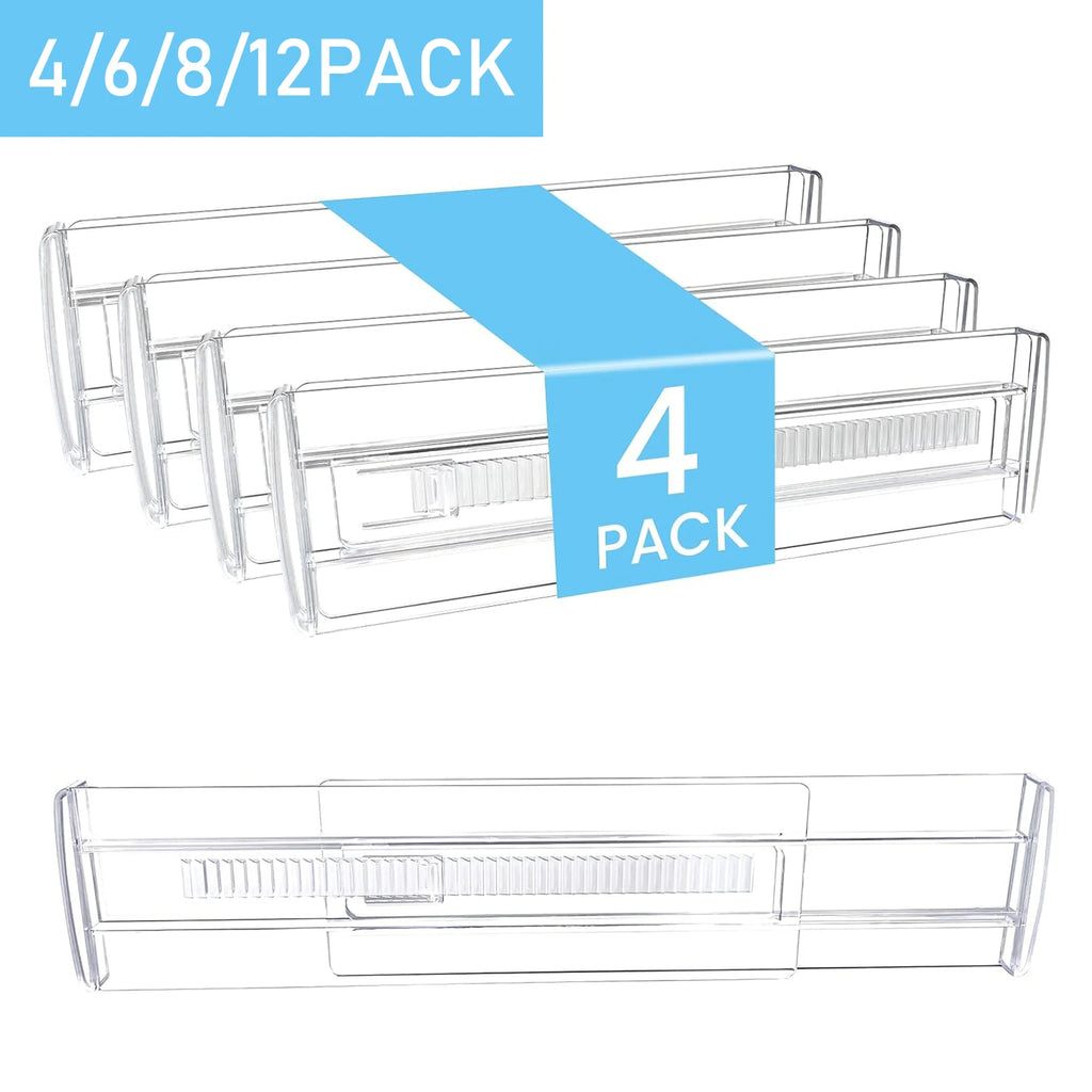 Premium Adjustable Drawer Divider Set