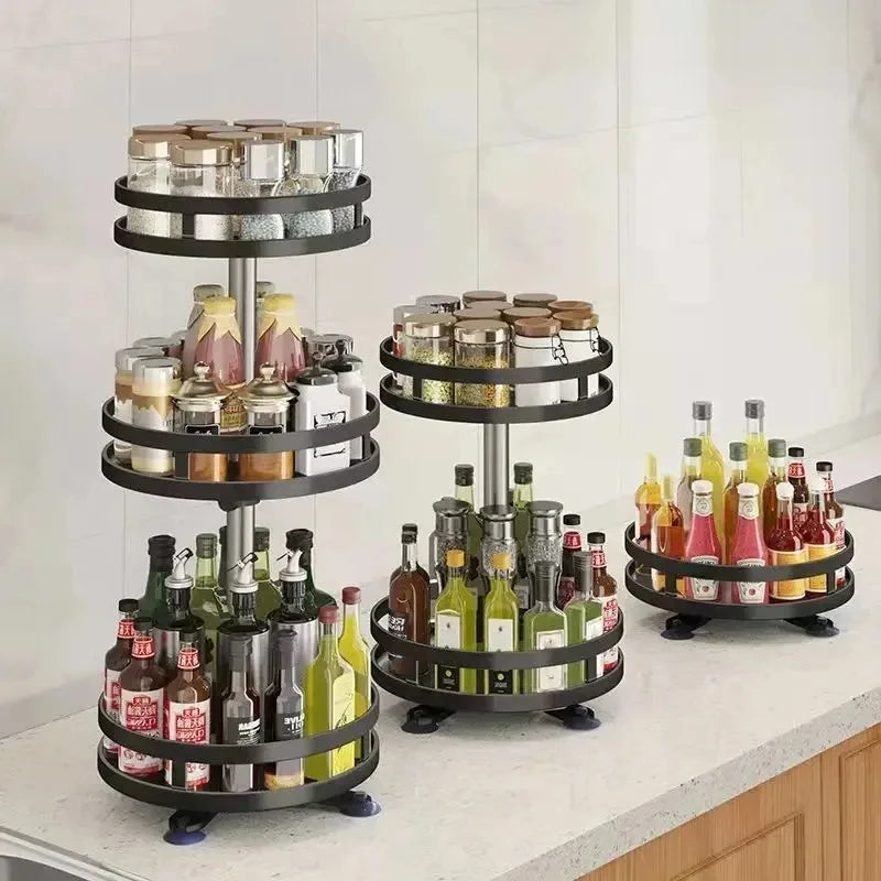 Premium 360° Rotating Spice Organizer