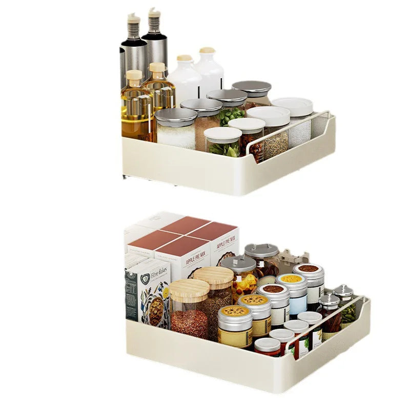 Premium Pull-Out Cabinet Organizer Tray