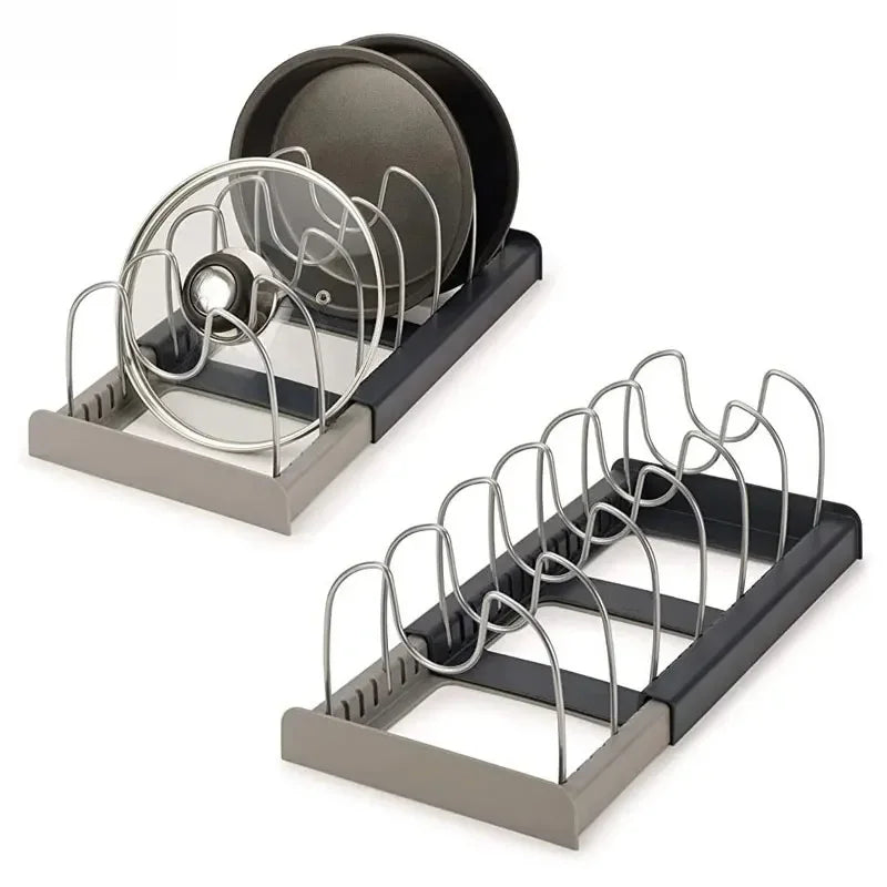 Premiun Expandable Pot & Pan Organizer Rack