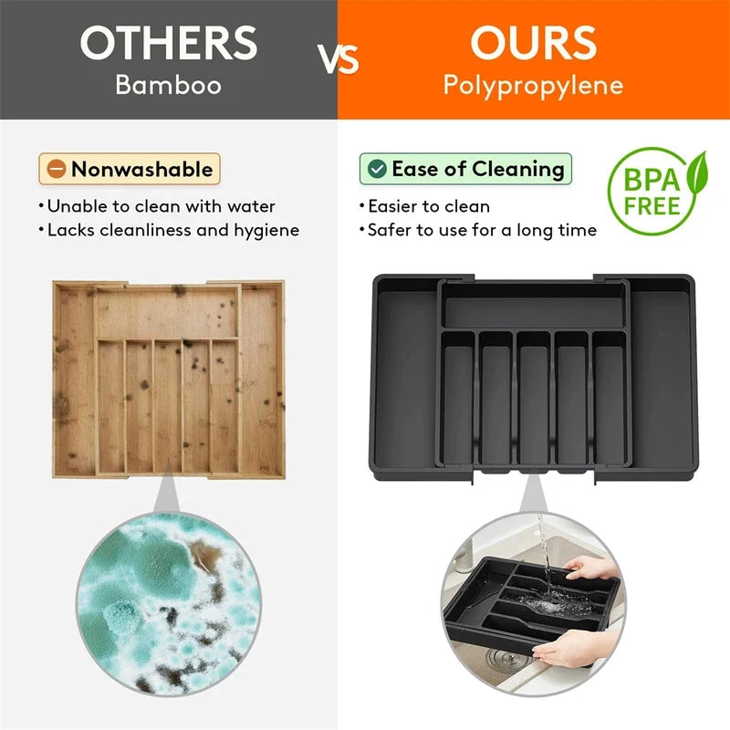 Premium Expandable Cutlery Drawer