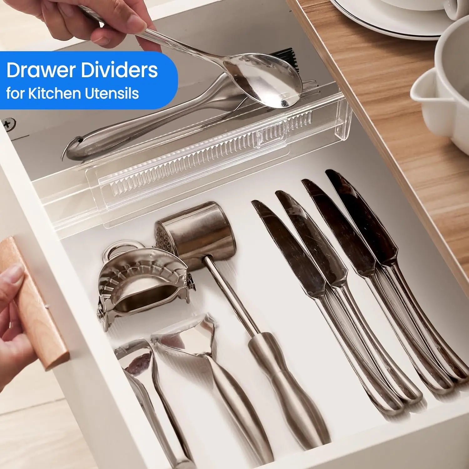 Premium Adjustable Drawer Divider Set