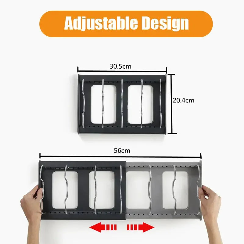 Premiun Expandable Pot & Pan Organizer Rack