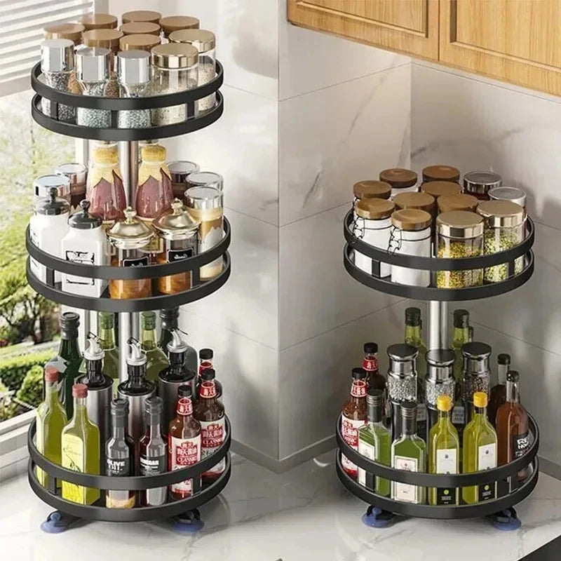 Premium 360° Rotating Spice Organizer