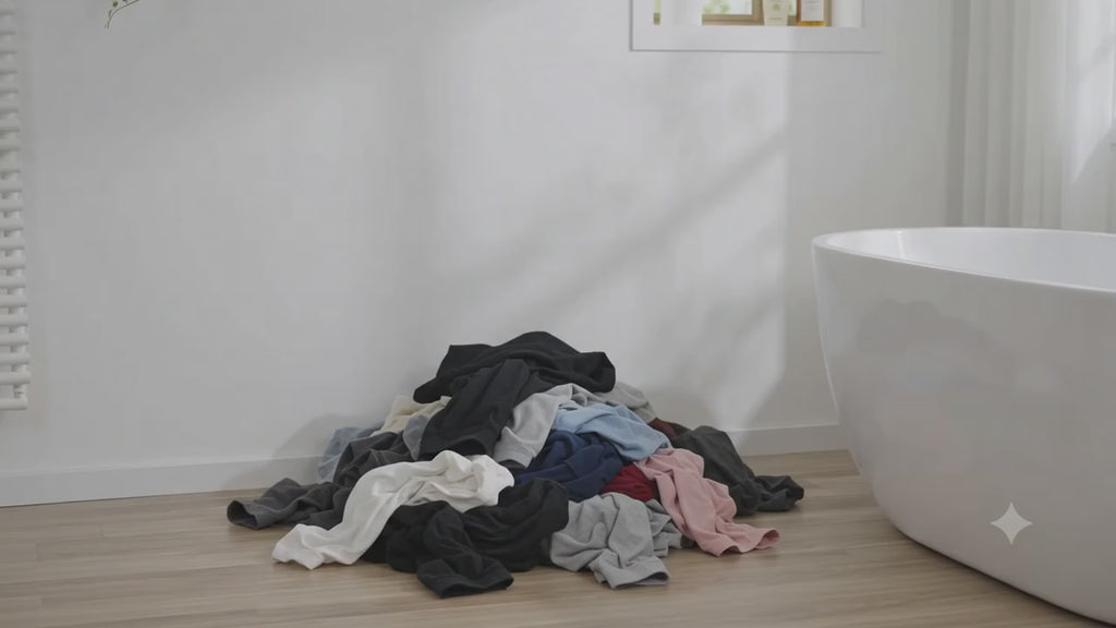 3-Section Foldable Laundry Hamper | Clothes Sorting Basket